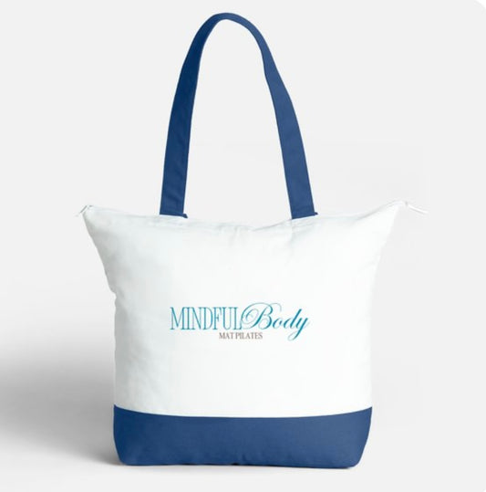Mindful Body Club Zip Tote